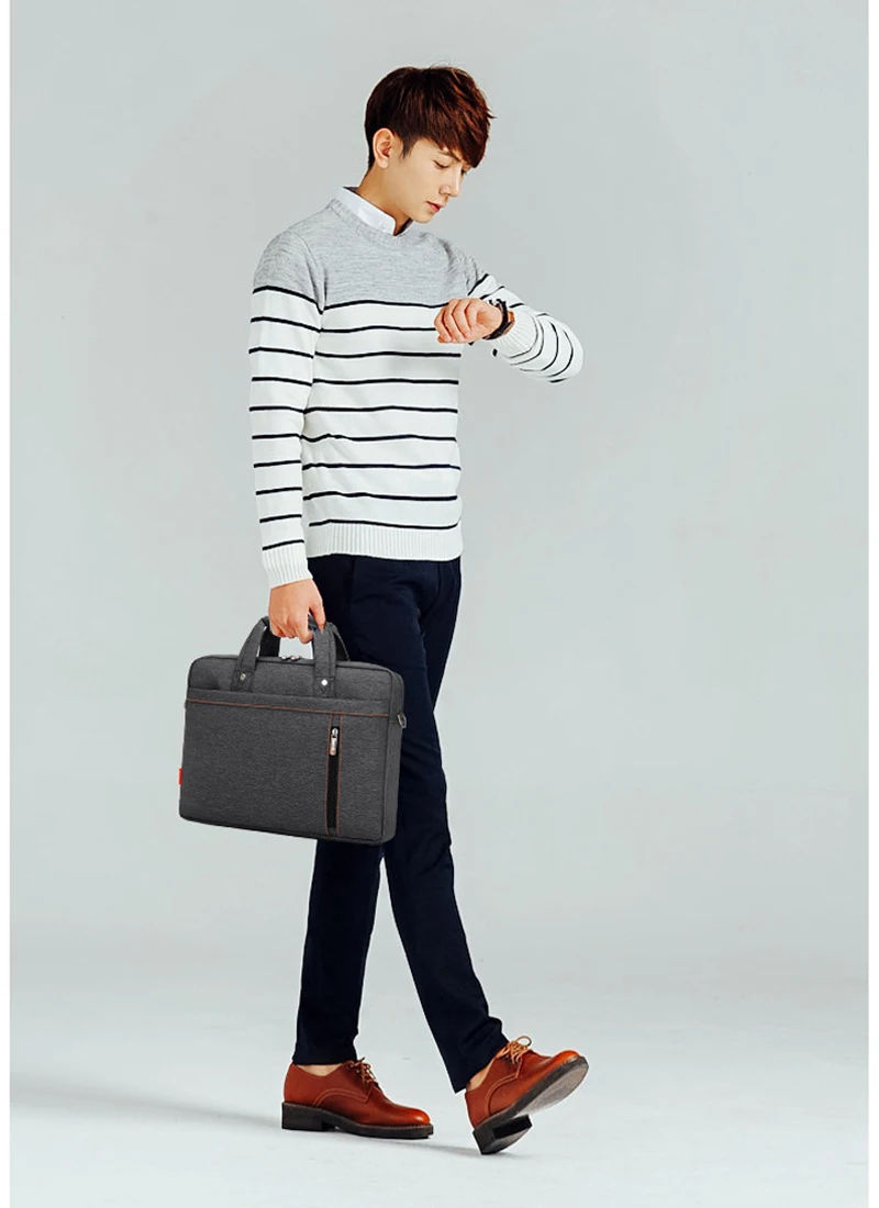 Newest Shockproof laptop bags & covers Waterproof shoulder bag business briefcase laptop sleeve 13/14/15/17