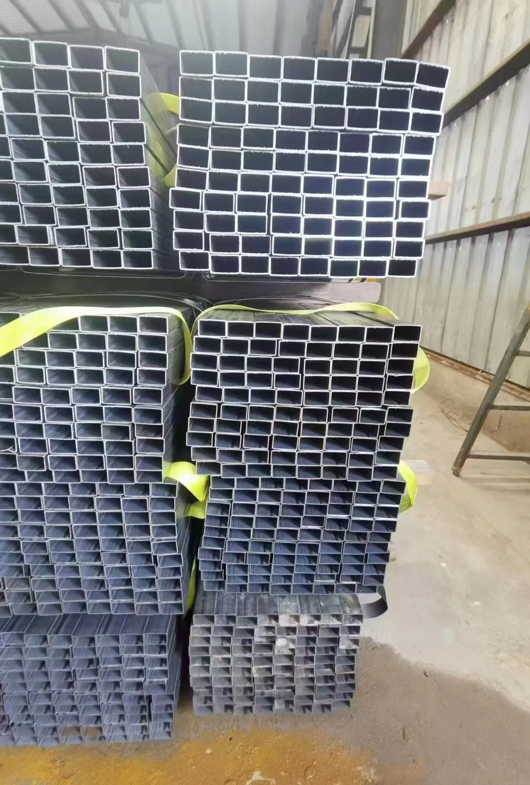 square tube rectangular carbon steel tube RHS  hollow Custom rectangular square tube section galvanized steel pipe