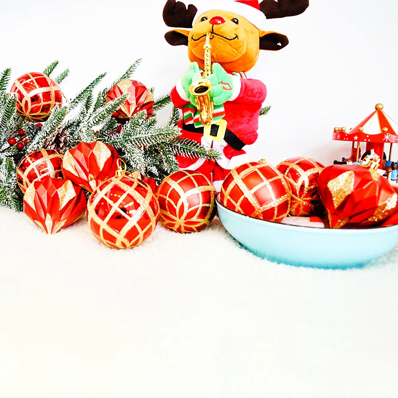 2025 15cm Giant Outdoor Christmas Ornaments Large Illuminated Christmas Balls  Christmas Ball For  Decor