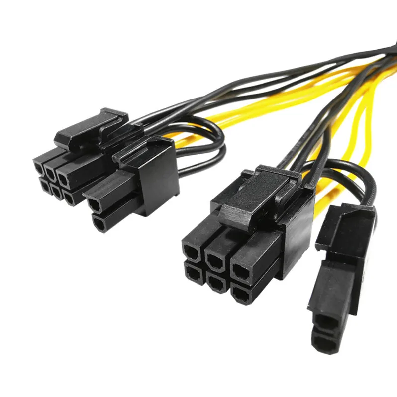 8 Pin to dual 8 (6+2) Pin PCI Express Power Converter Cable for Graphics GPU Video Card PCIE PCI-E VGA Splitter Hub Power Cable