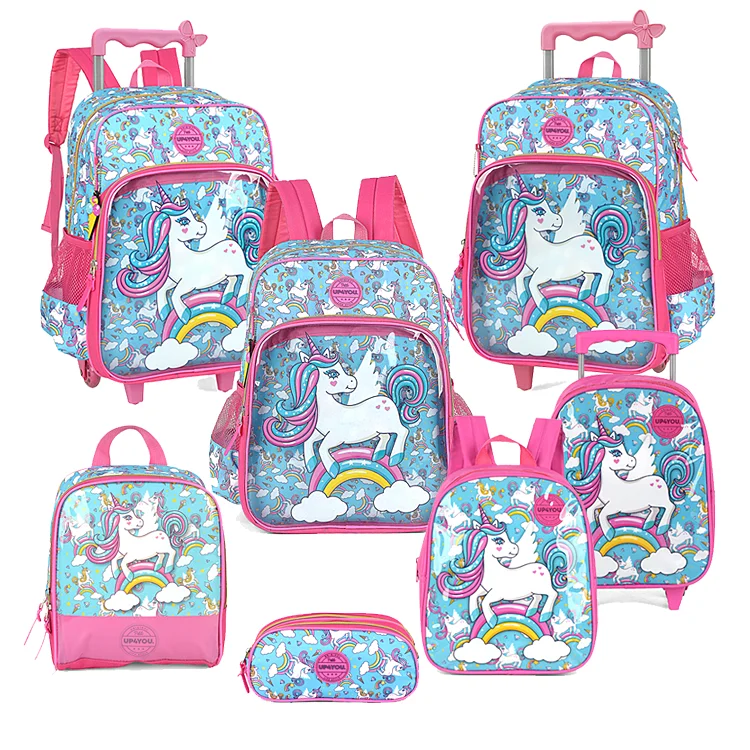 China Custom Cheap Practical Kids Girls Cartoon School Childrens Backpack Bags