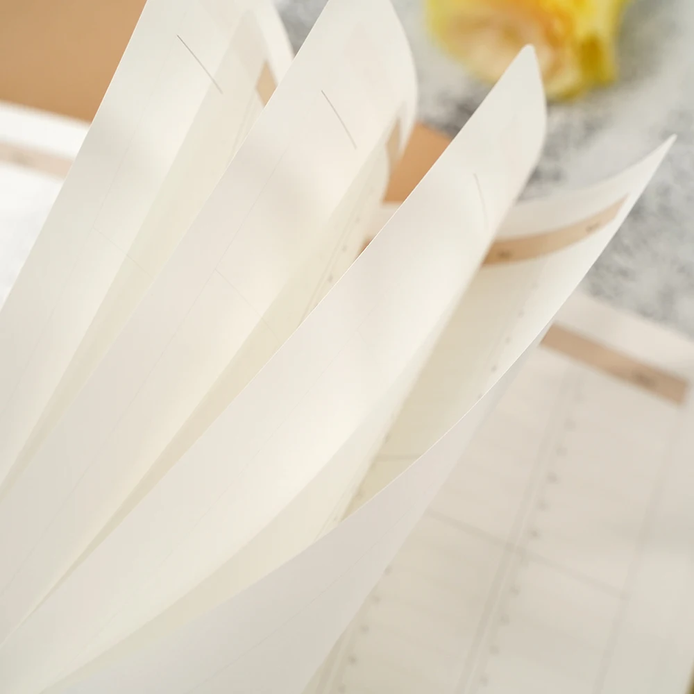 Cubierta de papel personalizada Cuadernos A4 A5 B5 Planificador Impreso Tapa dura 365 dias Tomoe River Journal Notebooks