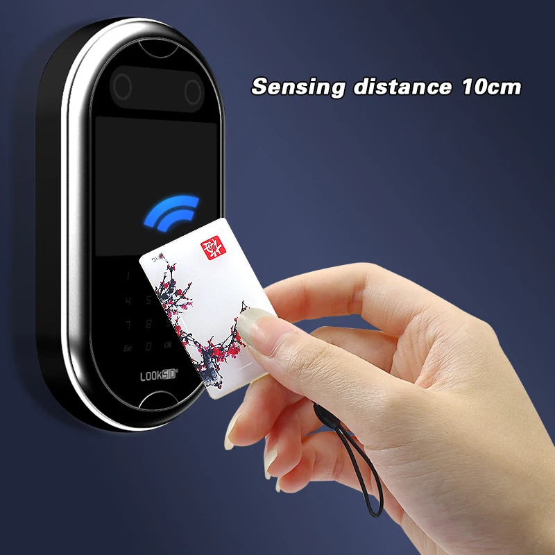 Custom Small Pendant  Rfid Nfc Keychains Rewritable Crystal Glue Epoxy Access Card