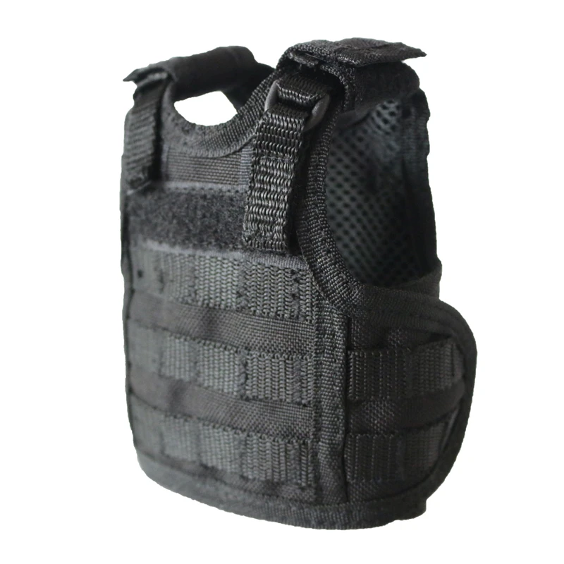 Colorful Adjustable Mini Molle Drink Bottle Beverage Cooler Tactical Beer Vest for 12oz 16oz Cans Bottles Decoration