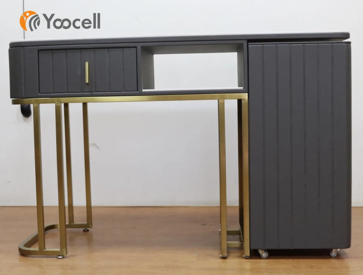  Винтажный Маникюрный Стол Yoocell профессиональное производство коммерческая мебель для маникюрного салона и
