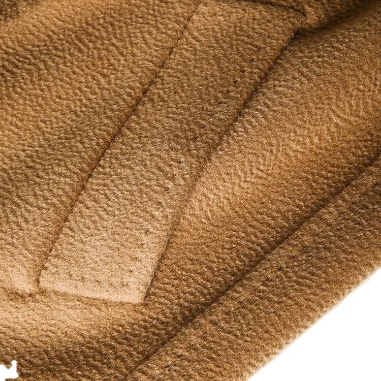 High Quality Merino Wool  100s Baby Lambswool Woolen Fabric Style Pattern Coats  Weight Material