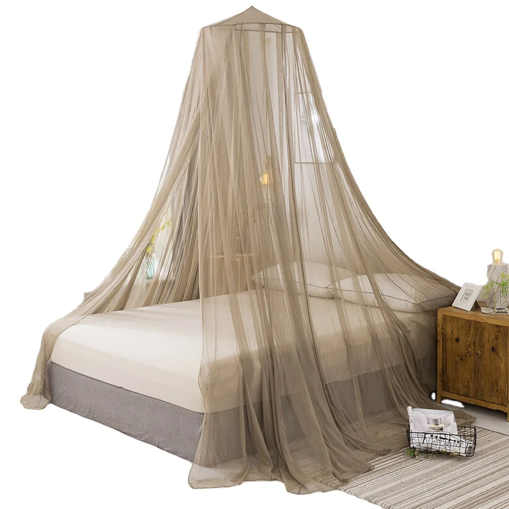 Urgarding  EMF Protection Shielding Anti-radiation Circular Style Adults Mosquito Nets Canopy For Single Bed