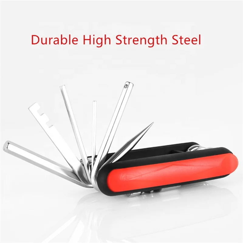 Bicycle Tools Chain Cutter Wheel Tire Repair Tool BMX MTB Road Bike Multitool Spokes Wrench Screwdriver Set Cycling Accessories