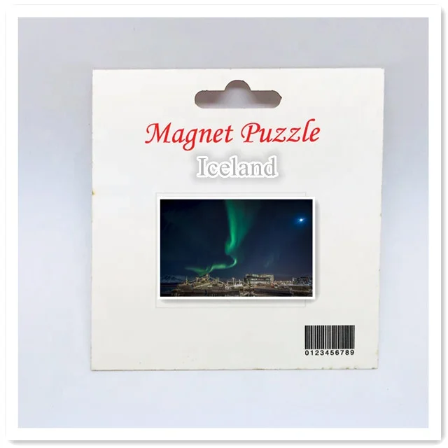 puzzle  fridge magnet  customized customer design souvenir fridge magnet DIY puzzle