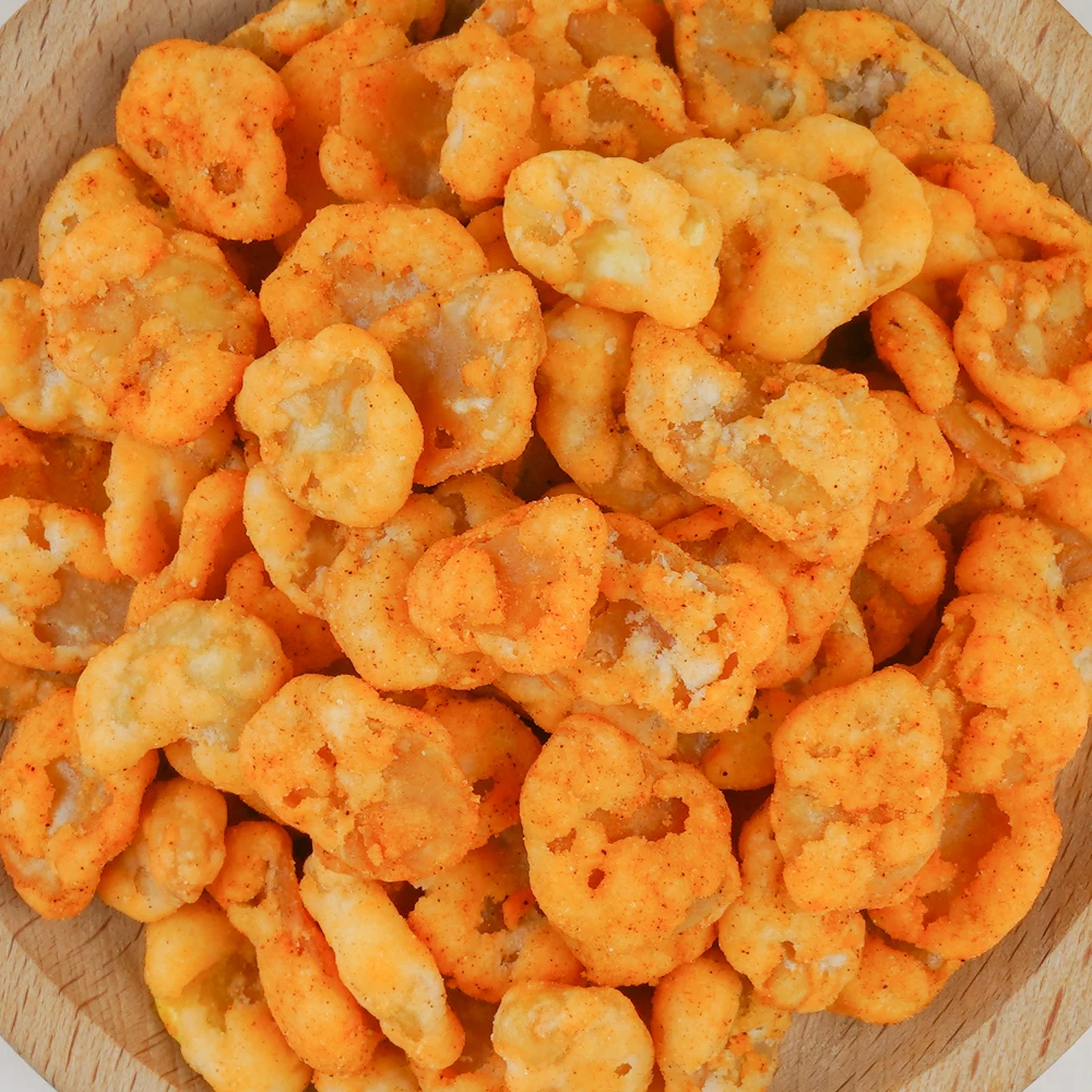 Crispy Savory and Wholesale OEM  BBQ Flavor Fried Broad Beans snacks