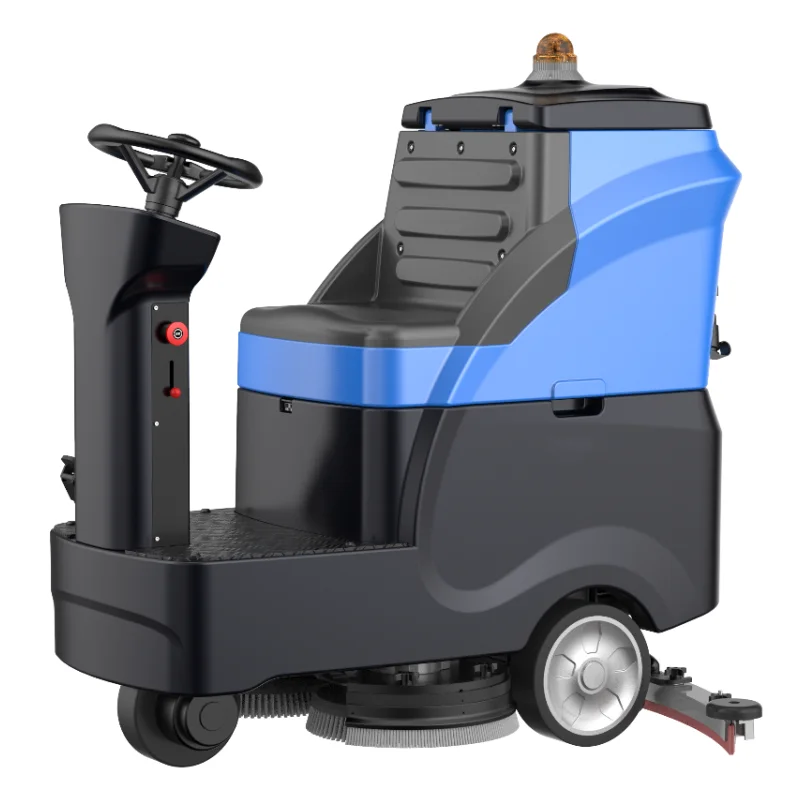 Industry Commercial Battery Powered Large Water tank Floor Scrubber Dryer Ride On Electric Floor Scrubber