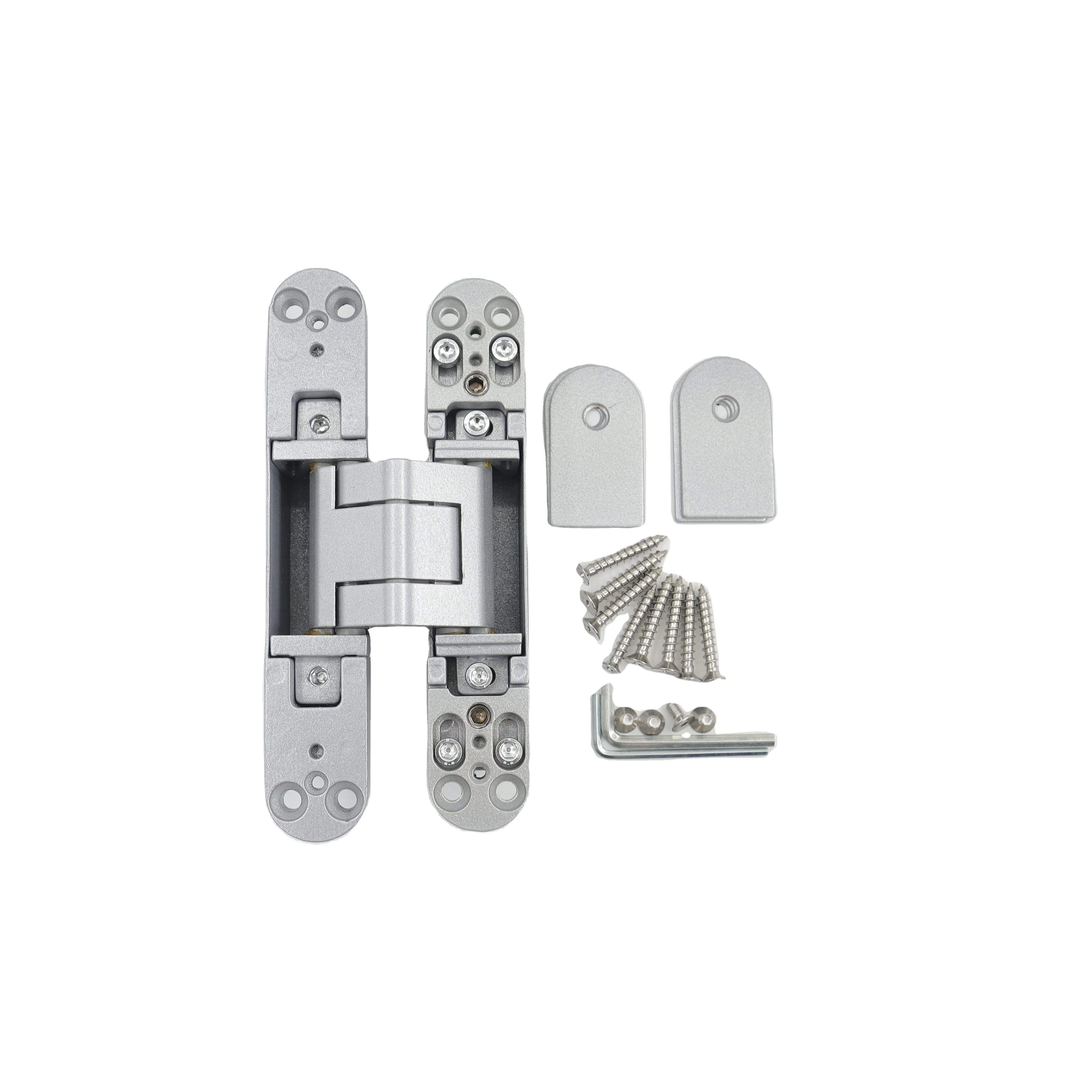 Popular Door Hardware Item Invisible Cross Hinge 180 Degree Concealed Door Hinge