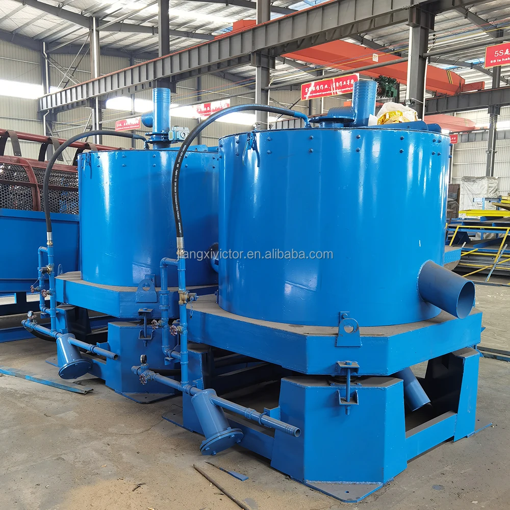 High Gold Recovery Fine Mineral Separator Centrifugal Concentrator STLB20 STLB30 Gold Selection Machinery with 10TPH Capacity