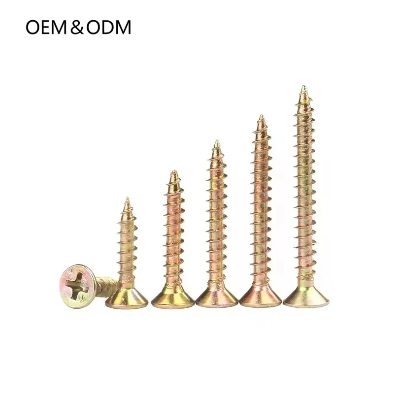 Ss316 Screws Self Tapping 16Mm Wood Cross Self-Tapping Screw Full Thread Stainless Steel Self Tapping Screws