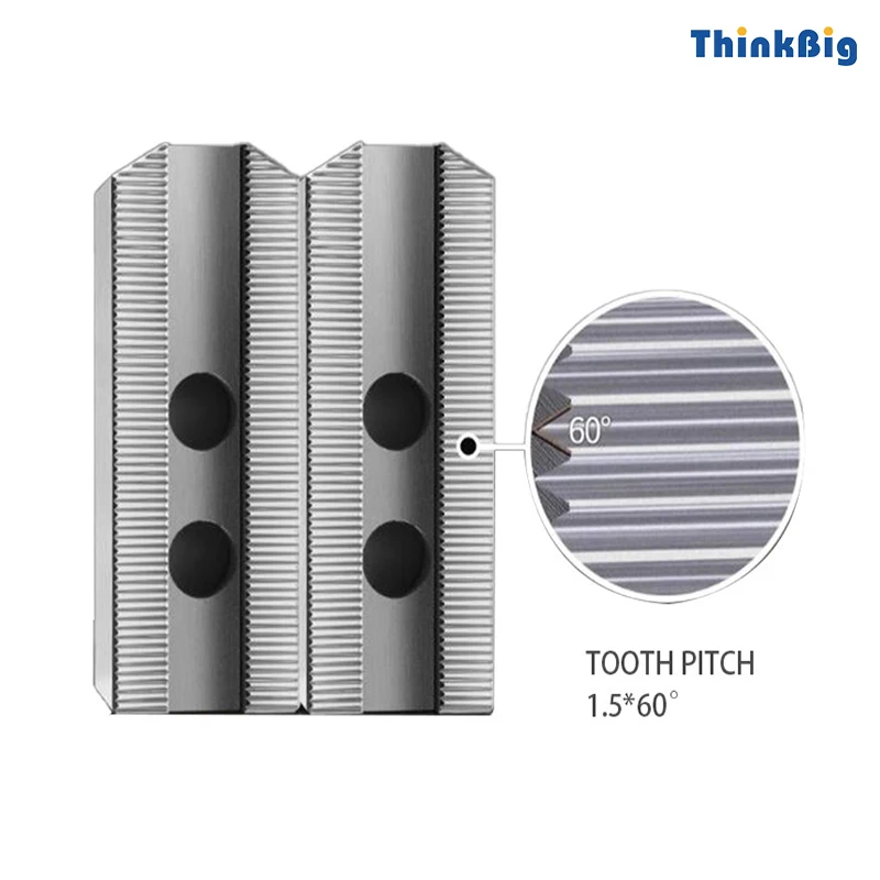 Aluminum Soft Jaw 4 inch Hydraulic Power 3Jaw Chuck For CNC Lathe Accepts Customization