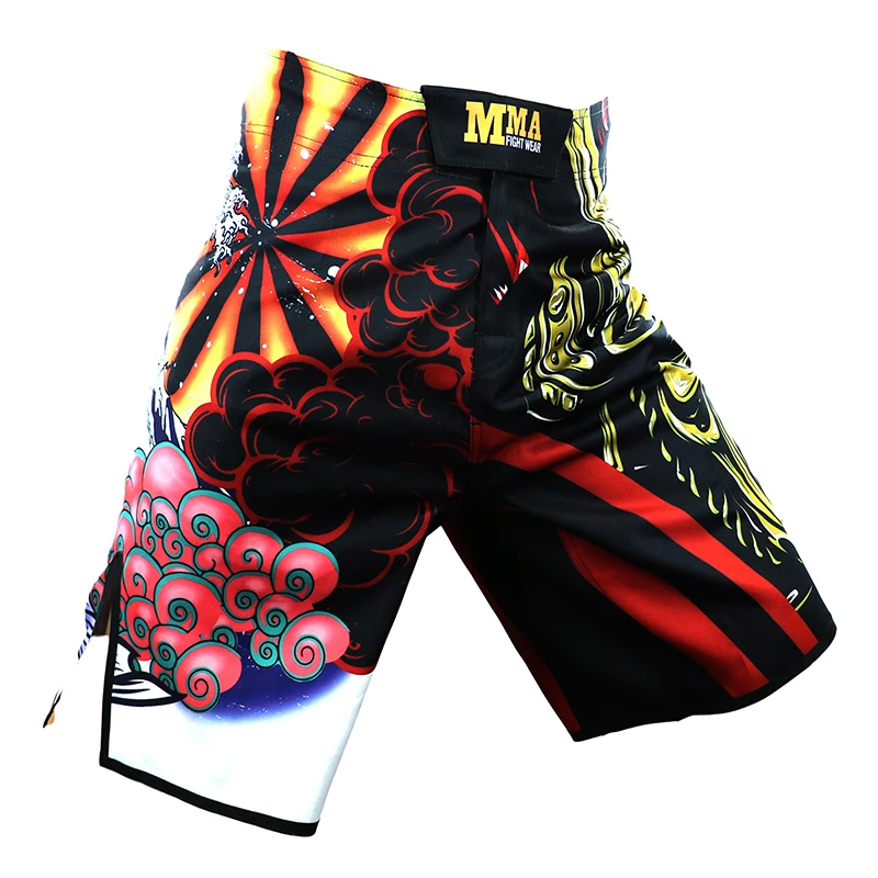 MMA Fight Shorts Breathable Boxing Trunks Outdoor Running Fitness Shorts