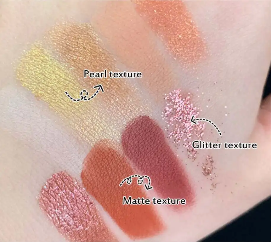 12 Colors Fusion Makeup Eyeshadow Pallete Highlighter Shimmer Make up Pigment Eyeshadow Palette Cosmetics