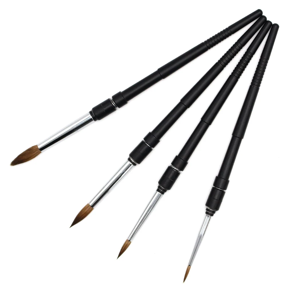 Оценочный новый дизайн, стоматологическая фарфоровая керамическая эрминовая щетка, Набор ручек, стоматологическое лабораторное оборудование, керамическая зубная щетка