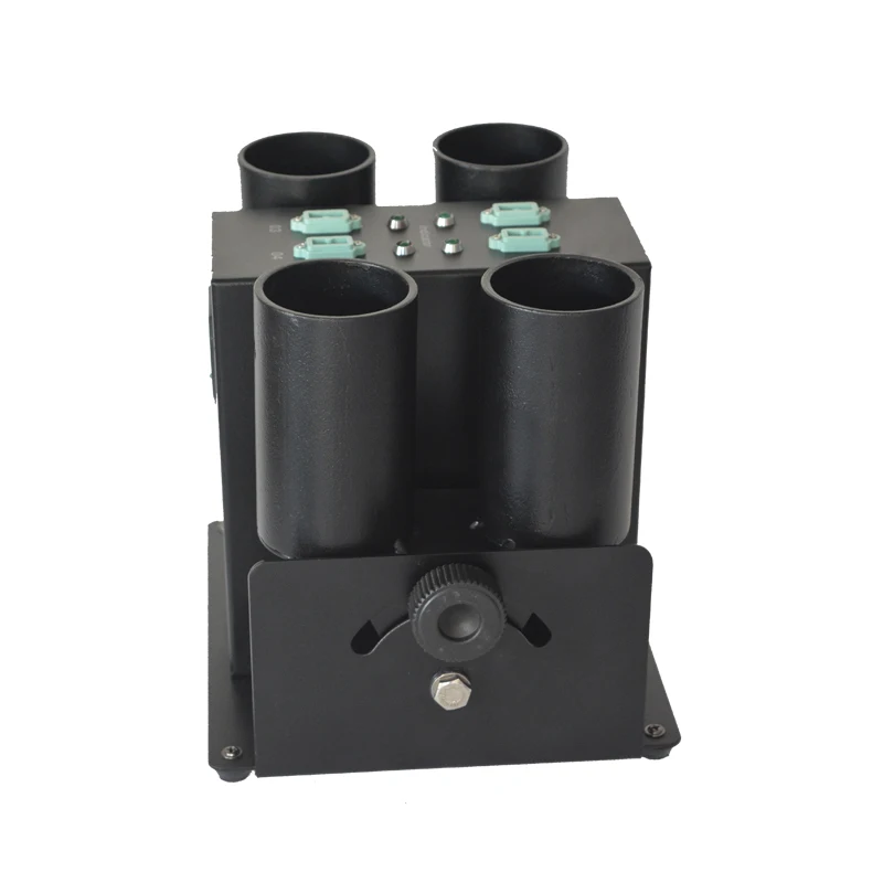 
stage dj disco equipment four shots confetti machine dmx for wedding confetti blower for club confetti launcher 