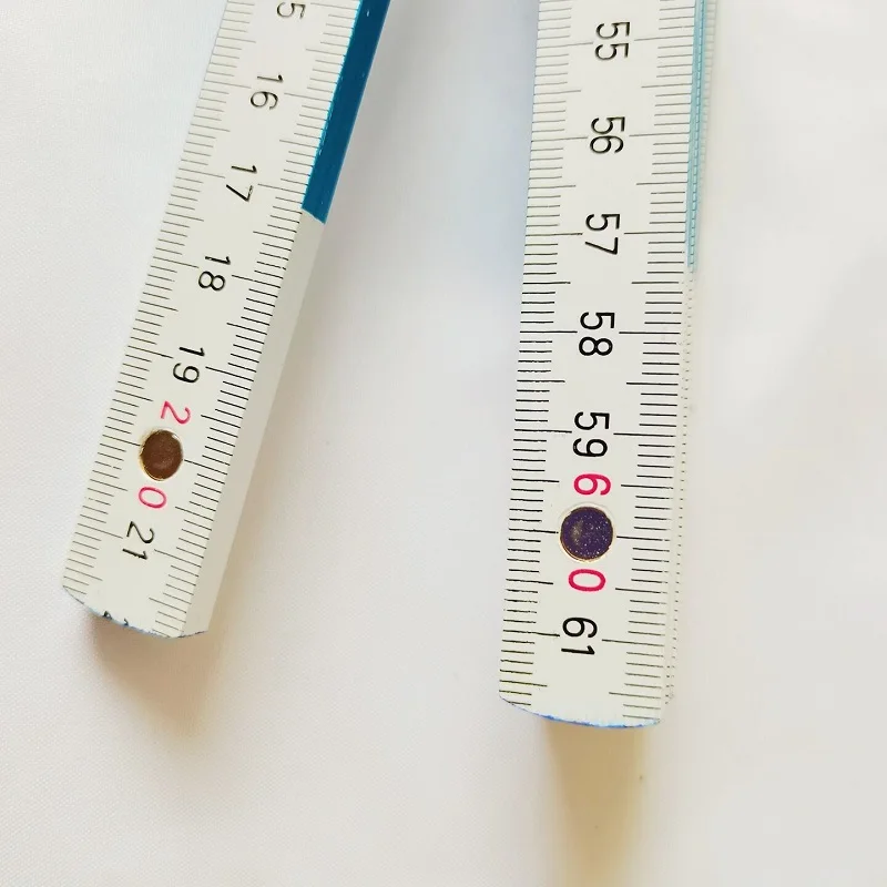 High Qualtiy 2 Meter 10 folds Wooden folding Ruler foldable ruler