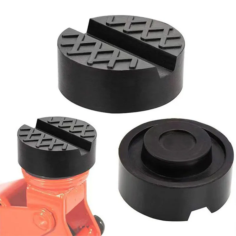 Universal Rubber Jack Pad for Car Floor Rubber Pad Jack Pad Adapter Pinch Weld Side Frame Rail Protector Puck