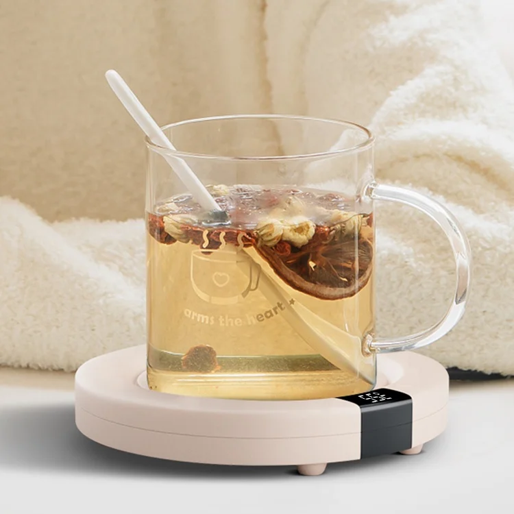 2022 Stock Gifts USB Coffee Mug Warmer with Auto Shut Off for Home Office Desk Use Heating Plate Electric Cup Warmer