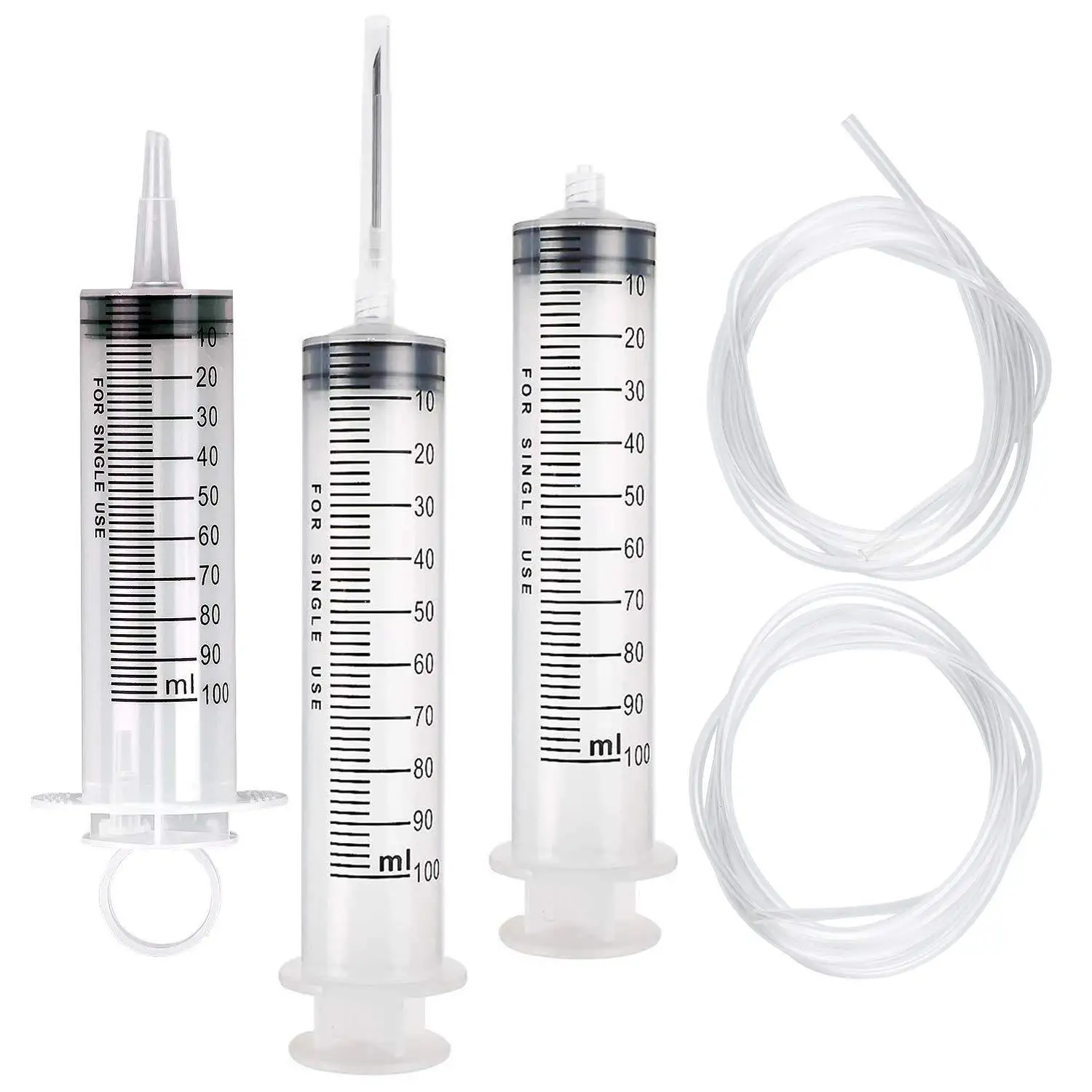 500ml extra-large ink pump oil animal feeder  dispenser syringe