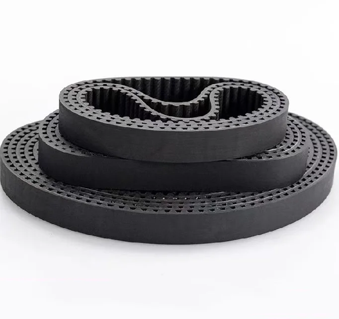 Production of rubber drive belt, fan belt, V-belt