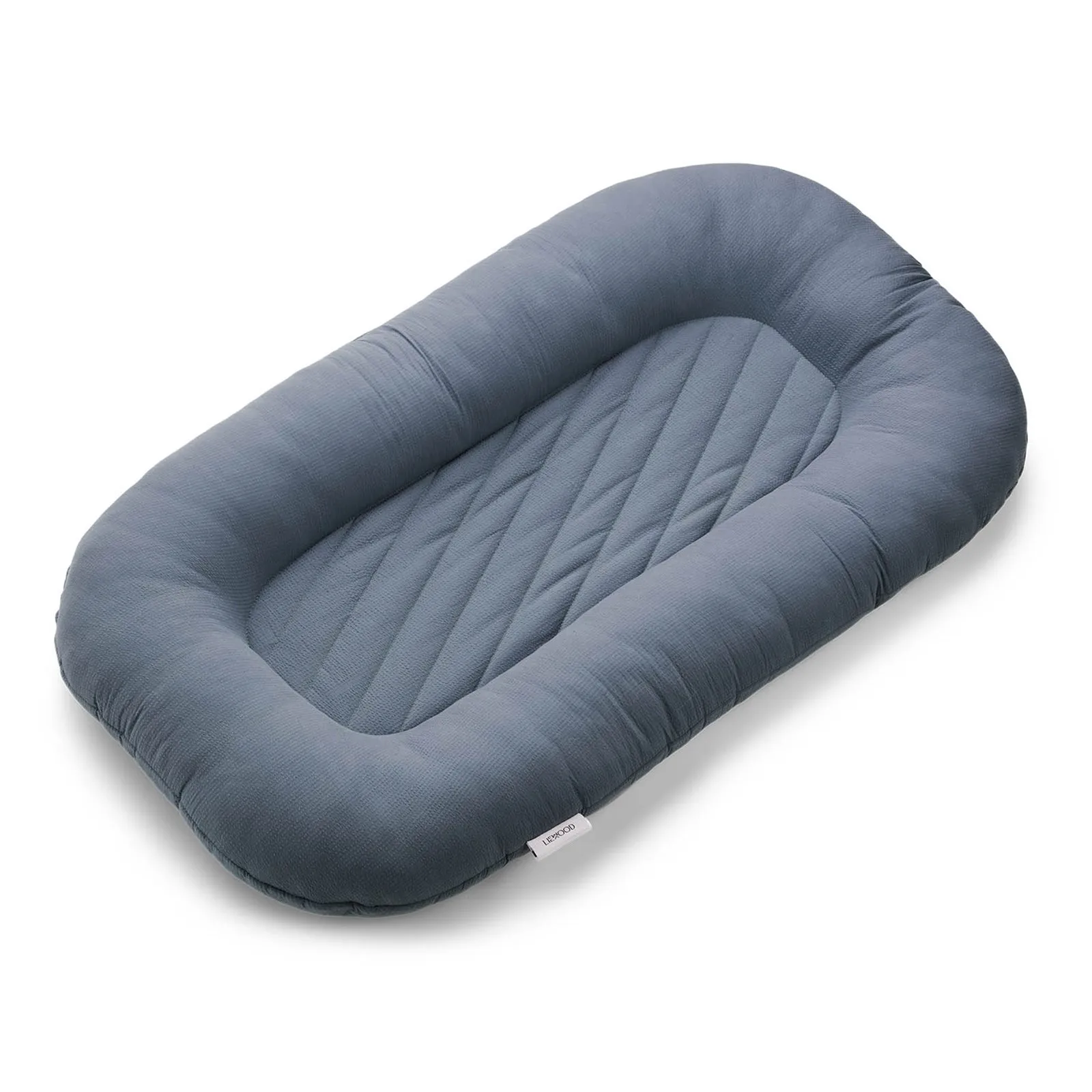 high quality cotton breathable portable baby lounger soothing sleeping nest bed custom pattern