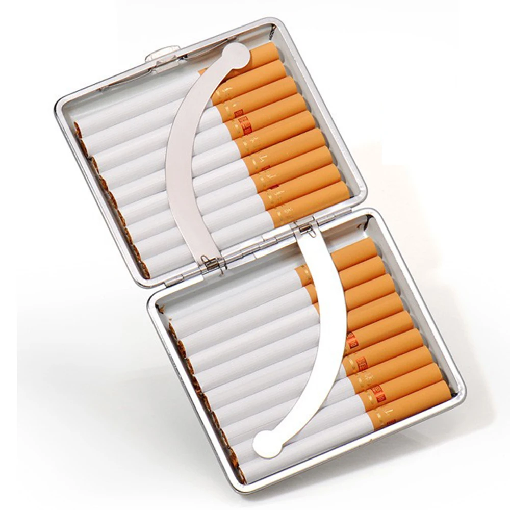 Custom Print Bling PU Metal Cigarette Case