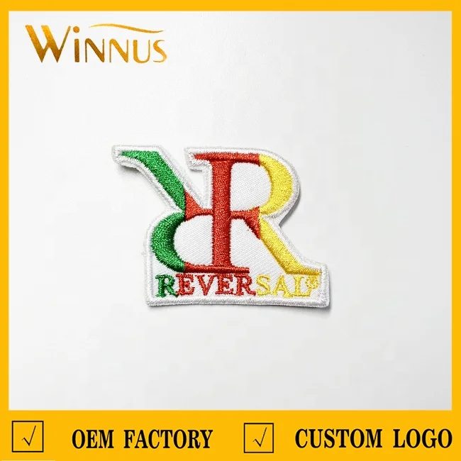 Guangdong manufacturer hockey garment fabric big embroidered iron on patches