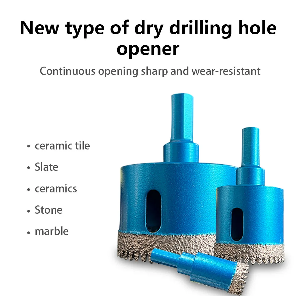 Manufacturers sell high quality blue outcrop serrated dry drill set series