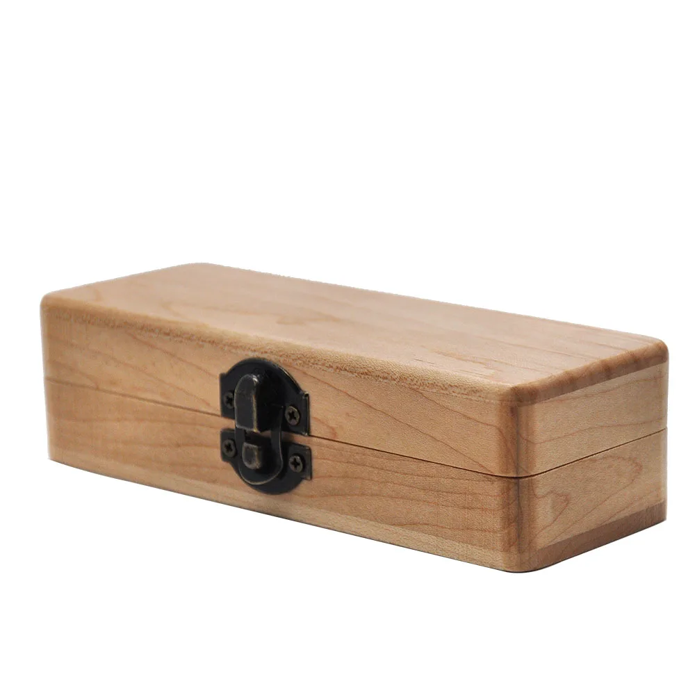 Wood Stash Box With Rolling Tray Wood Smoking Tobacco Cigarette Container Wooden Cigarette Storage Box