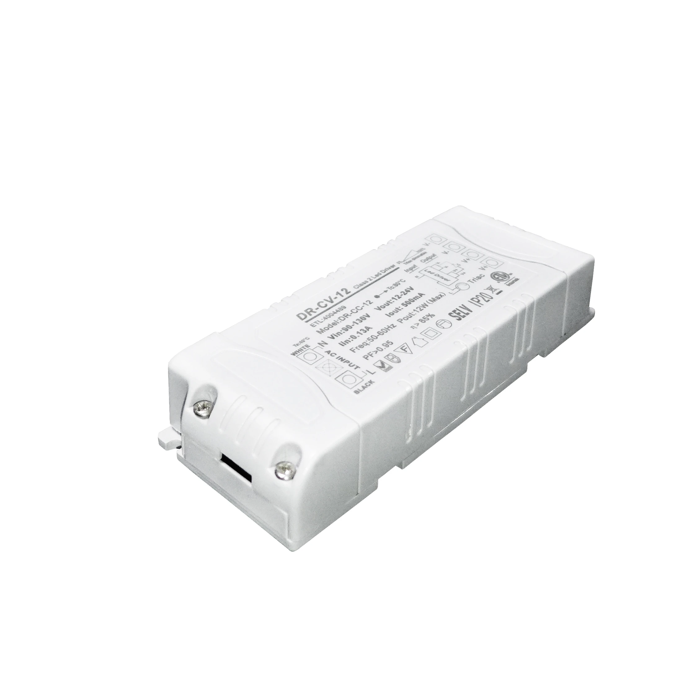 ETL SAA 12-80W leading edge/trailing edge dimmable indoor led driver