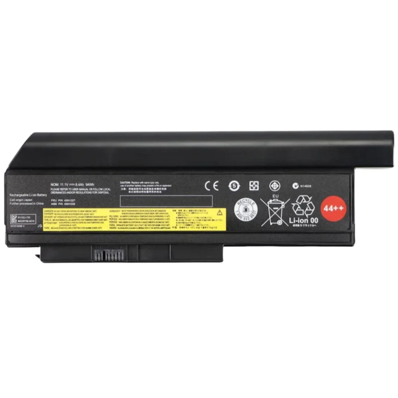 11.1V 44++ battery for Lenovo ThinkPad X230 X230I notebook battery compatible for Lenovo 0A36307 44++  battery 94WH