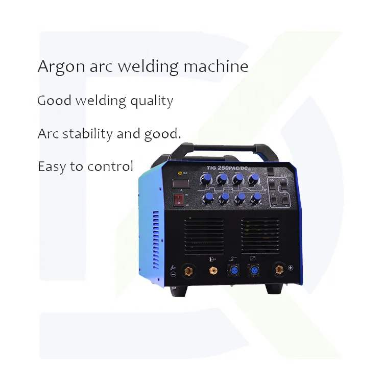TIG-250PAC/DC Argon Arc Welding Machine Industrial grade AC/DC pulse argon arc welding machine Aluminum welding machine