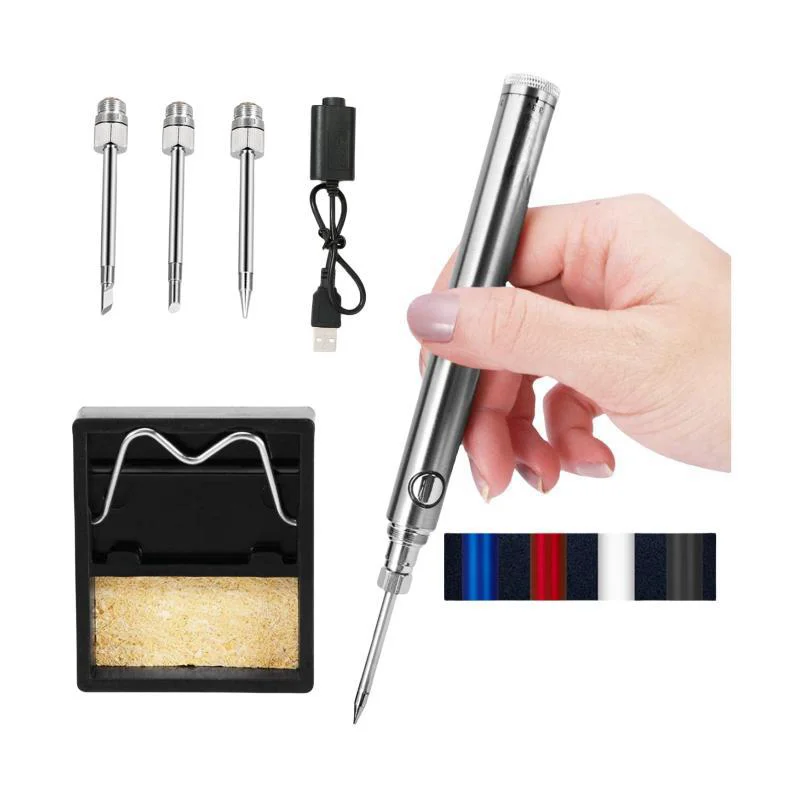 Factory whosale 510 interface thread Electric Soldering Iron portable usb charging connector battery outdoor welding repair tool