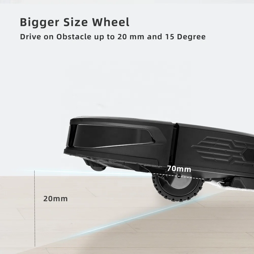 Wholesale Robotic Automatic Mop Robot Vacuum Cleaner with WiFi 2 in 1 Vacuum and Mop Performance Similar Laser Robot Vacuum