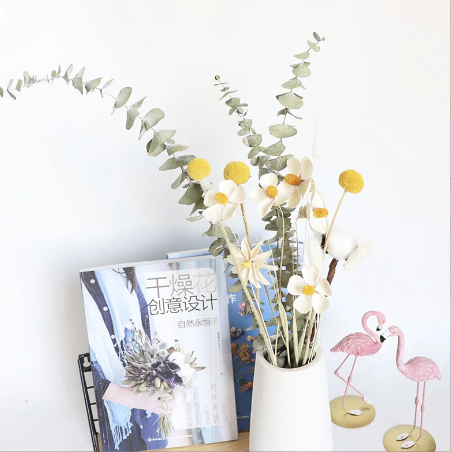 2023 Different Dried Flowers Natural Bouquet Real Touch Flower for Home Decor