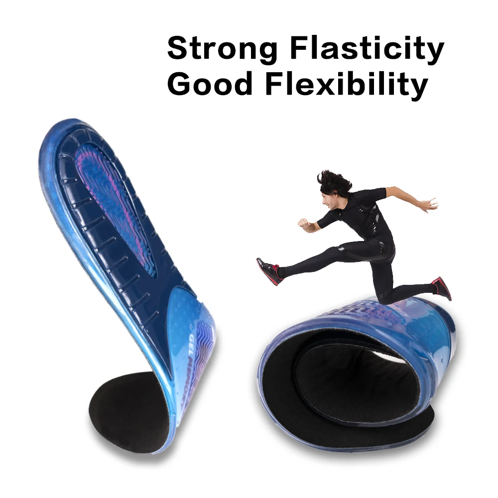 Factory New Magnetic Therapy Foot Massage Shoes Orthotic Gel Liquid Insoles