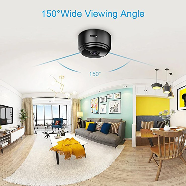  Мини IP-камера Скрытая с Wi-Fi HD 1080P датчиком