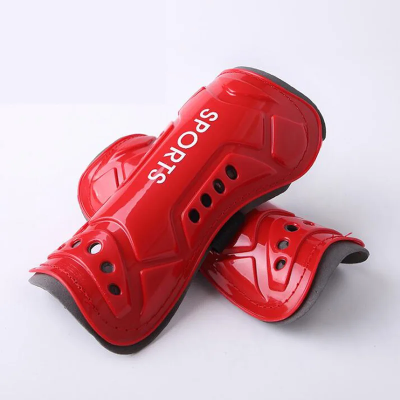 Shin Guard Straps Custom Shinguards Leg Protection Big Size Plastic Breathable Soccer Shin Guards For Kids Adult