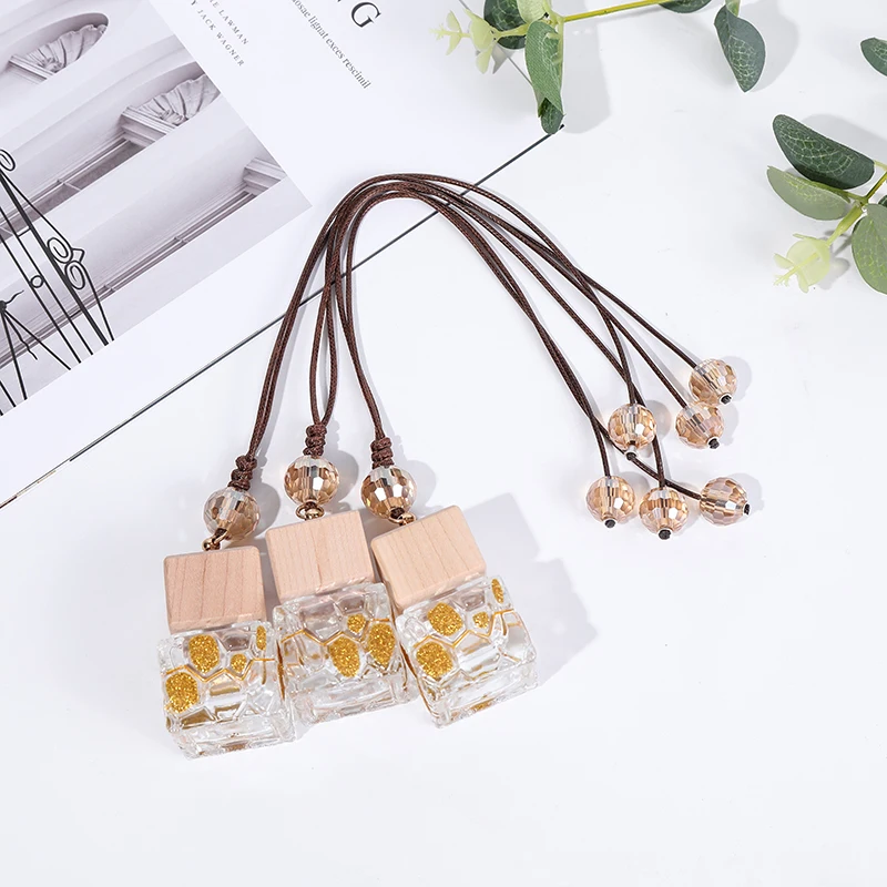 BinQi manufacturer 10ml car square cute glass perfume bottles