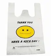 Fully Automatic Biodegradable Hot Sealing and Hot Cutting T-shirt Bag Making Machine