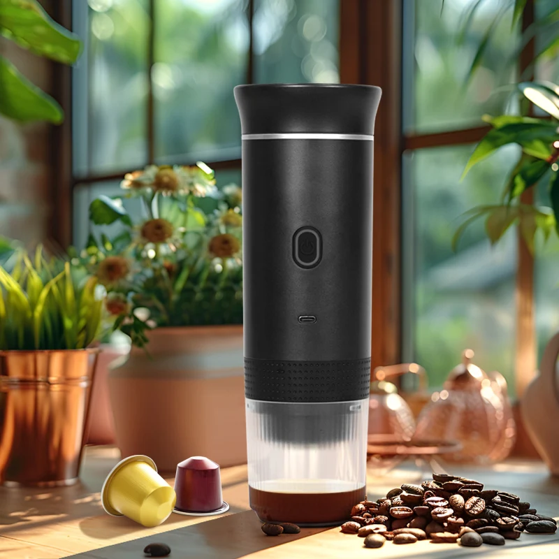 Home & Outdoor portable drip Coffee Maker USB/Battery-Powered 12V type-C portable coffee machine