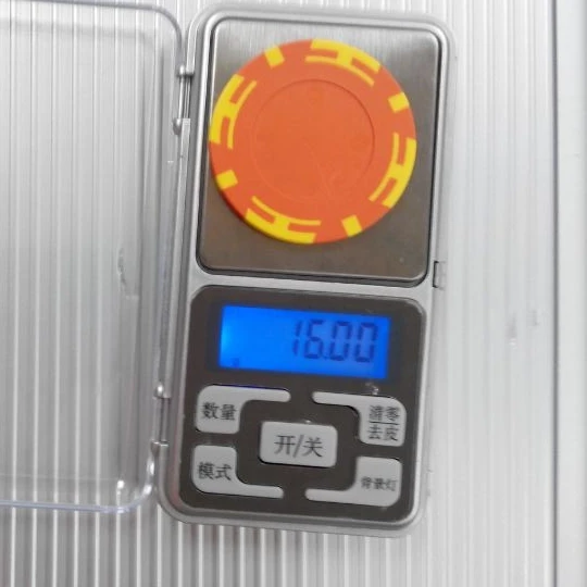 Custom Made 45mm Clay Casino Poker Chips for Sale Featuring Your Logo and 16G ABS Metal Durable Clay Poker Chips