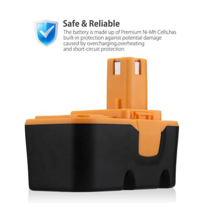 Ryobi 18V Replacement Battery Packs BPL18151 BPL1820 RB18L13 RB18L15 RB18L25 RB18L40 for Ryobi 18V Power Tools