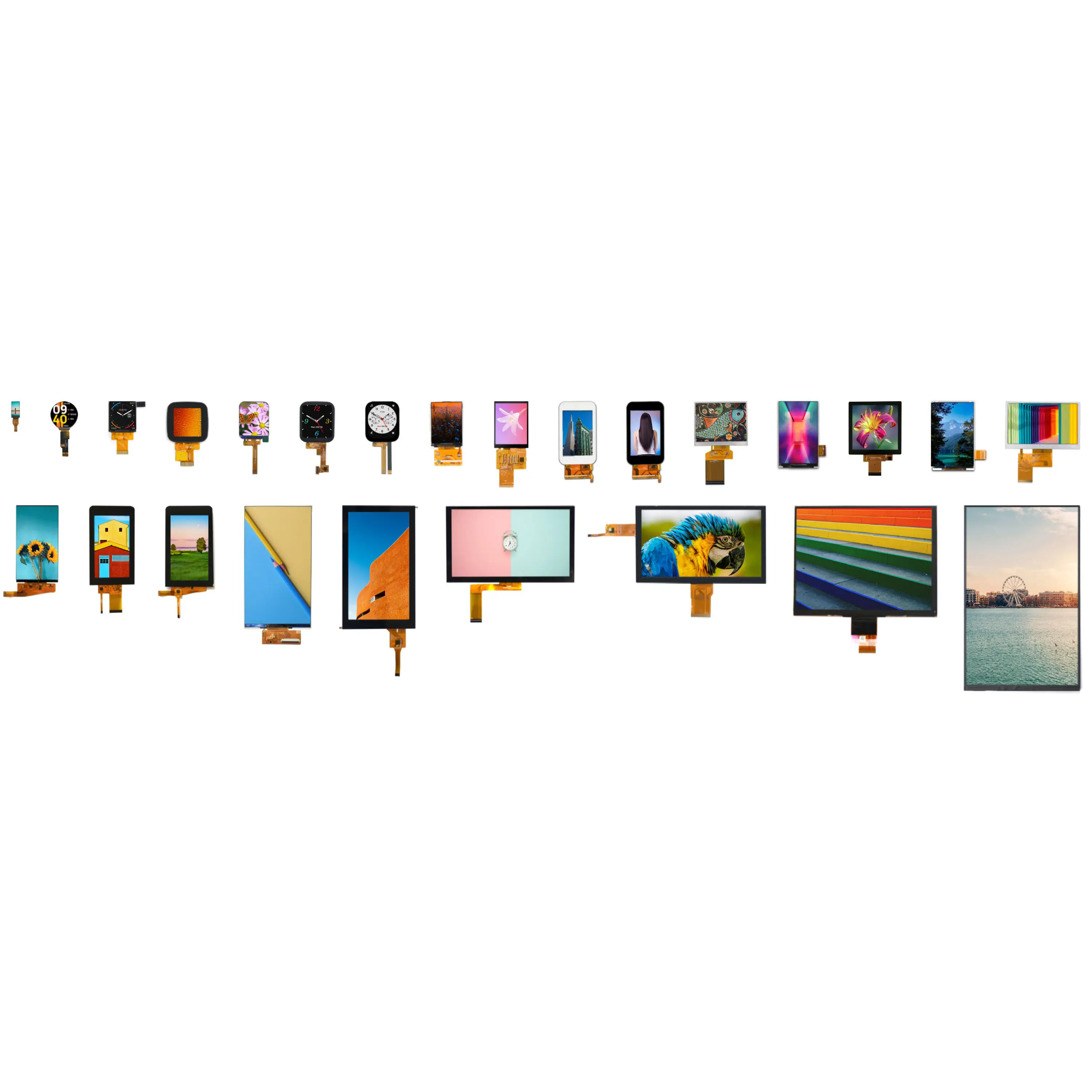 Thin-Film Transistor Liquid Crystal Display 1.28 Inch Round Lcd Screen Manufacturer 16 X 4 Large Module Tft 9 Wholesale