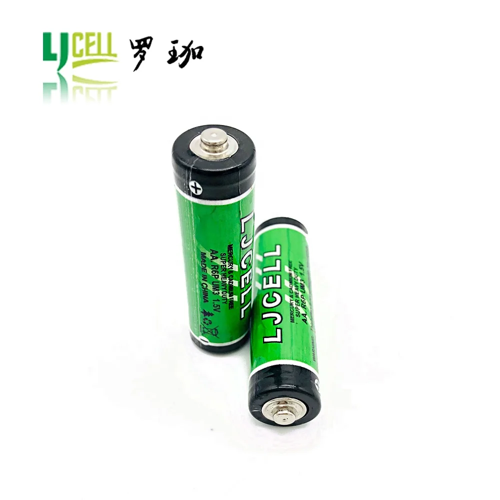 AA Super heavy duty battery r6p 1.5V carbon zinc Dry Battery