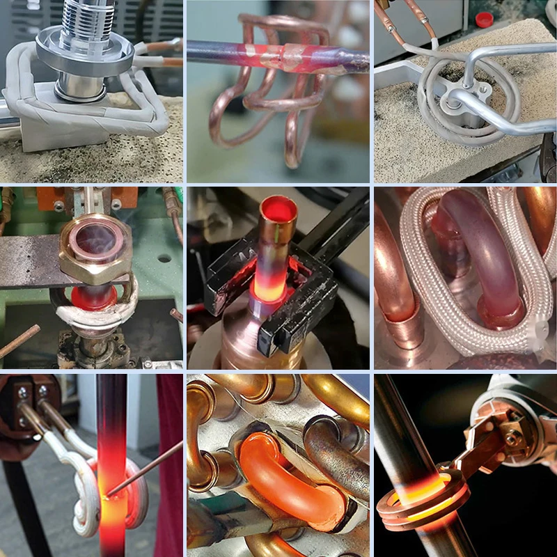 35kw Small High-Frequency Induction Heating Welding Machine For Copper Aluminum Steel Pipe Brazing